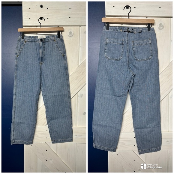 The Great High Waisted Wide Leg Jeans Size 24 - Picture 1 of 7